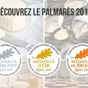 Les Fromages AOP d&rsquo;Auvergne primés au Concours Général Agricole 2017
