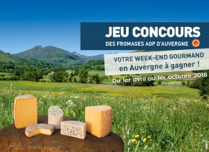 Jeu : gagnez votre séjour en Auvergne sur la Route des Fromages AOP d&rsquo;Auvergne