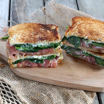 Croque monsieur à la Fourme d&rsquo;Ambert