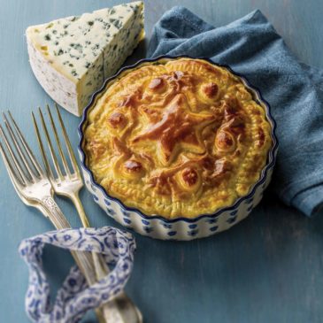 Flamiche de poireaux au Bleu d&rsquo;Auvergne