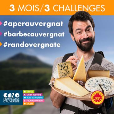 Vivez un été de partage avec les challenges des Fromages AOP d’Auvergne&nbsp;!