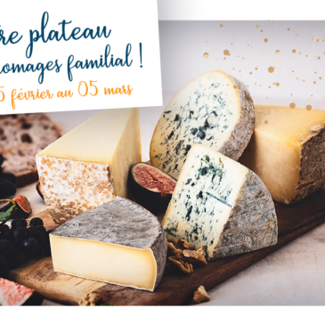 Gagnez votre plateau de fromages AOP d&rsquo;Auvergne