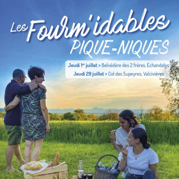 Les FOURM&rsquo;IDABLES PIQUE-NIQUES